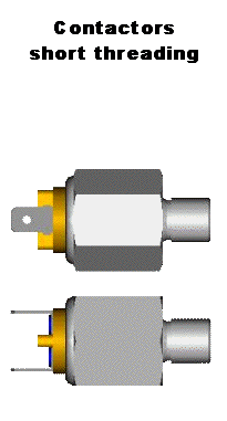 Contactors short threading