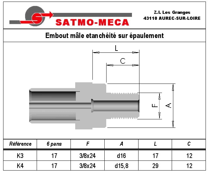 Embout K