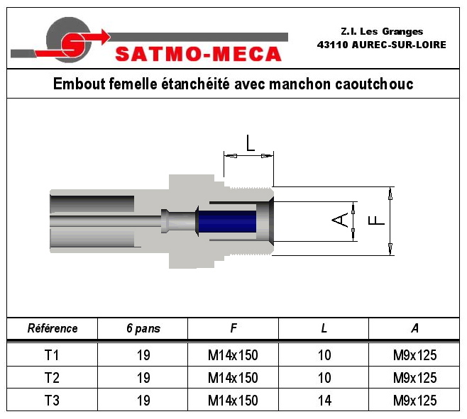 Embout T